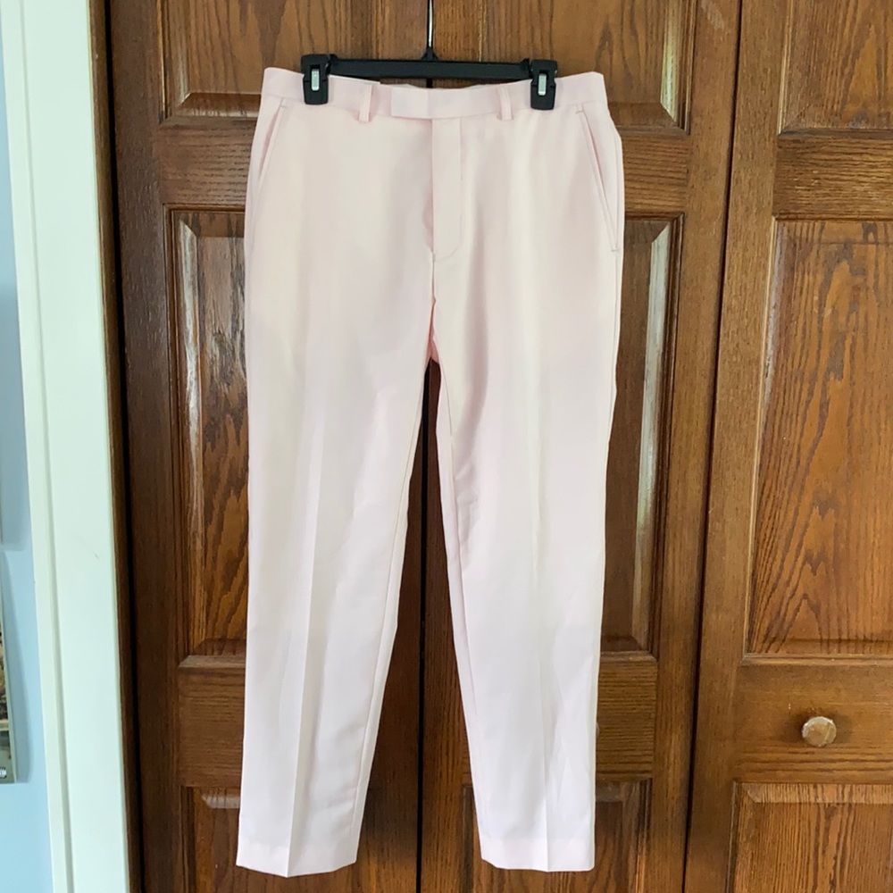French Connection Light Pink Trousers Straight Leg